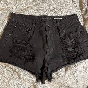 Short ripped shorts!